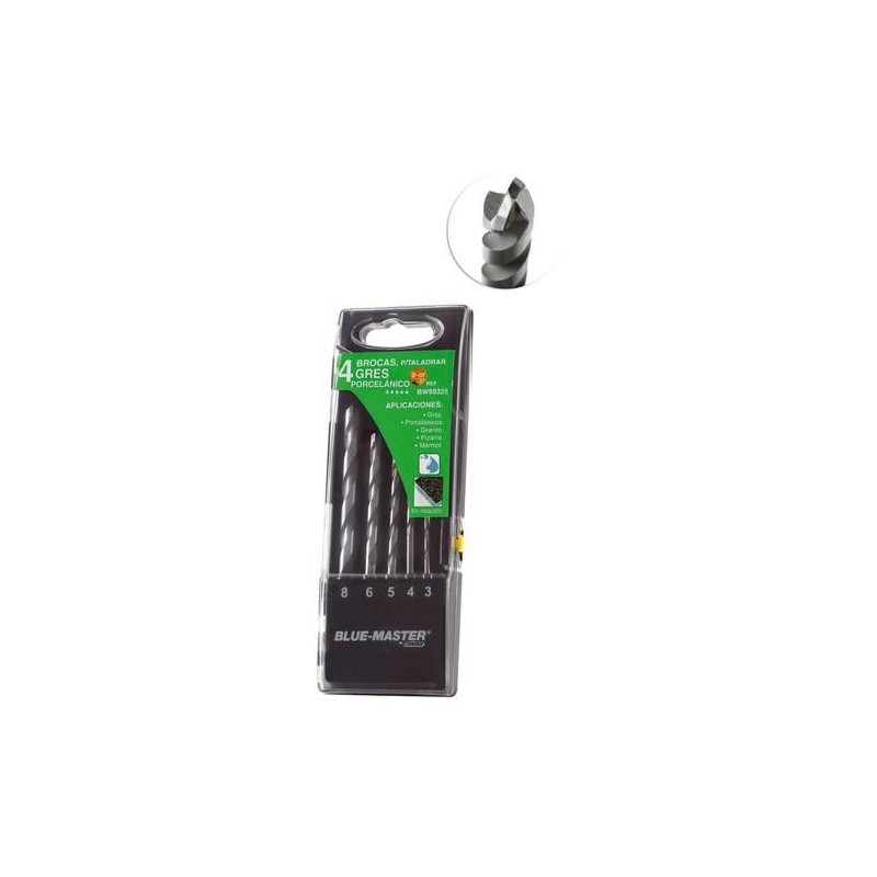 ESTUCHE BROCA GRES Y PORCELANICO 4-8 RF.BW99325