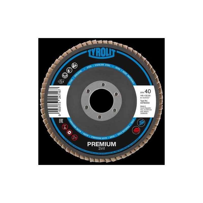 DISCO LAMINAS 2EN1 PREMIUM 27SLA 125X22,2 ZA60 725