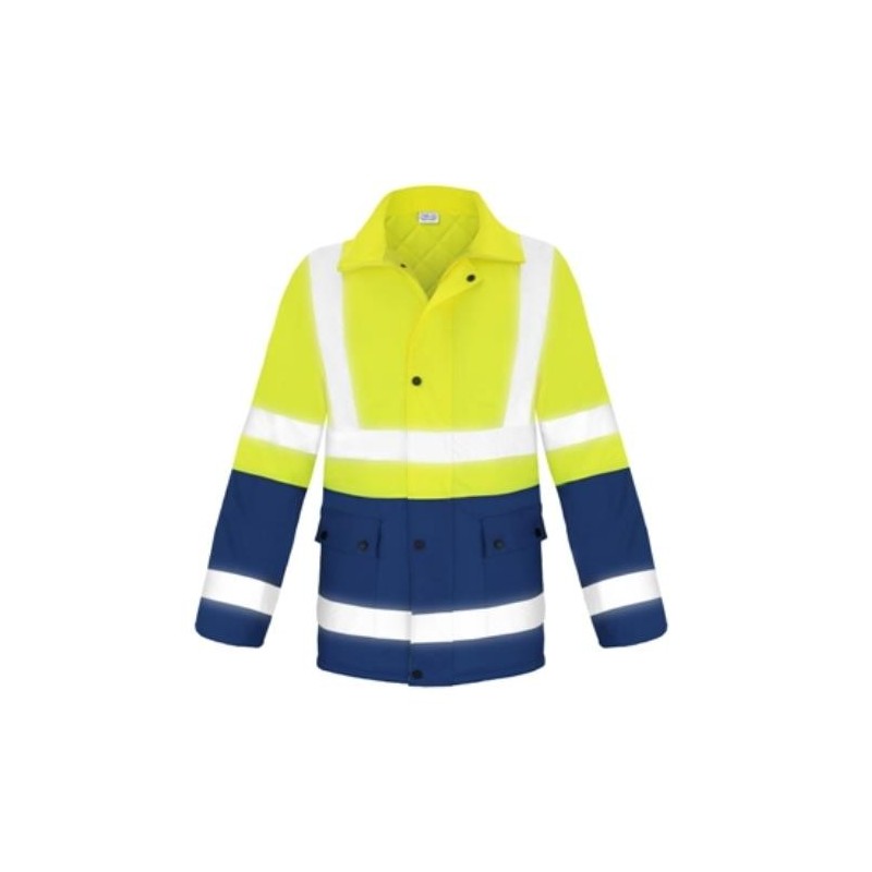 PARKA ALTA VISIB.BICOLOR FLUOR. XXL