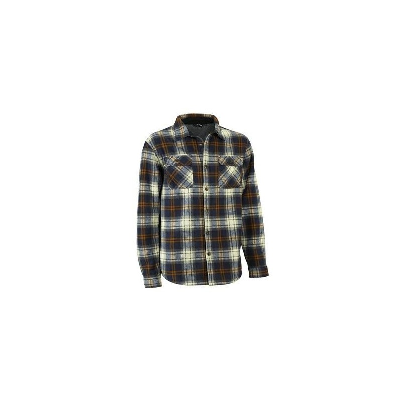 CAMISA DE CUADROS CON FORRO POLAR T.M KA750