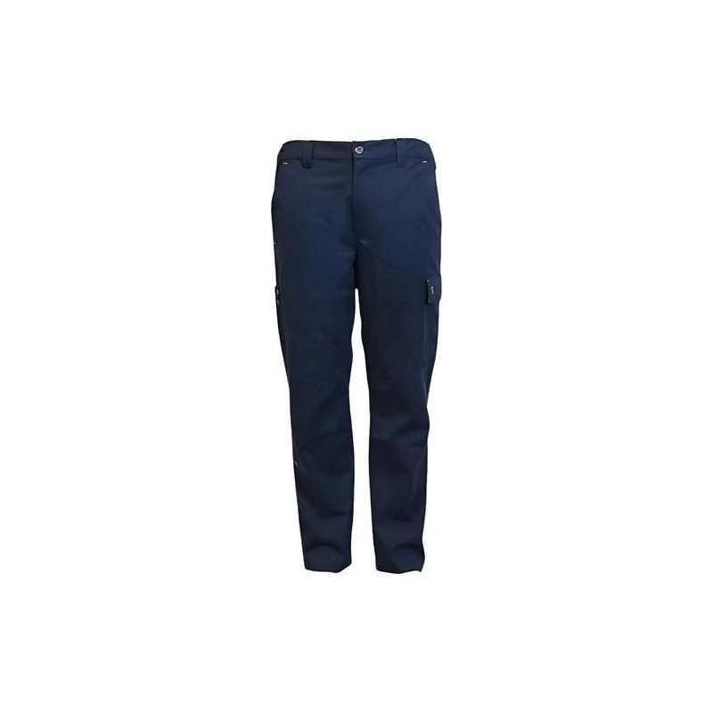 PANTALON MULTIBOLSILLOS ROAD ELASTICO AZUL T.S