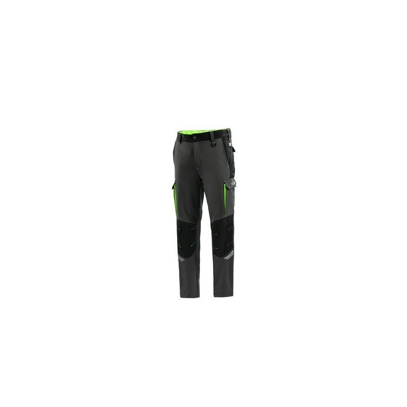 PANTALON TECNICO GRIS/VERDE OREGON T-XL