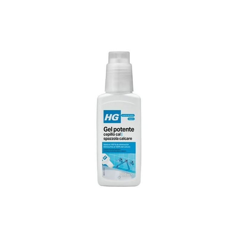 GEL LIMPIADOR POTENTE CON CEPILLO PARA CAL 250ML
