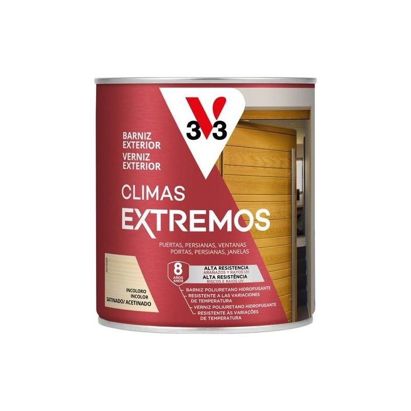 BARNIZ CLIMAS EXTREMOS SATINADO INCOLORO 750ML