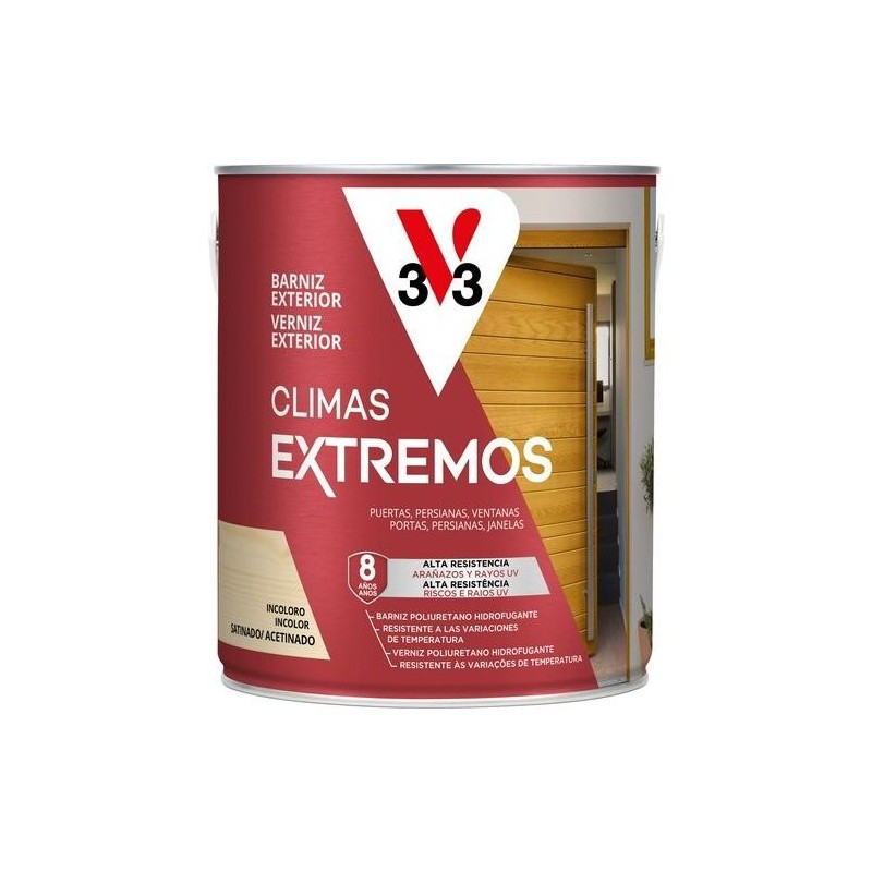 BARNIZ CLIMAS EXTREMOS SATINADO INCOLORO 2,5L