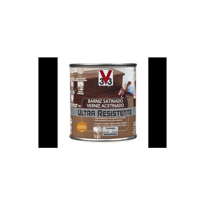 BARNIZ INT. ULTRA RESISTENTE SATIN. 250ML CEREZO
