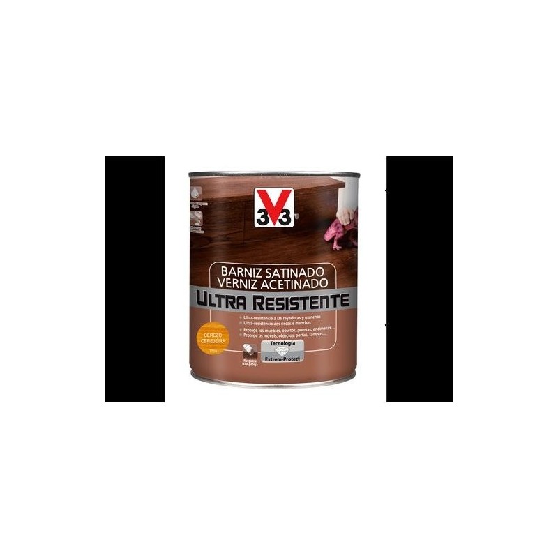 BARNIZ INT. ULTRA RESISTENTE SATIN. 750ML CEREZO