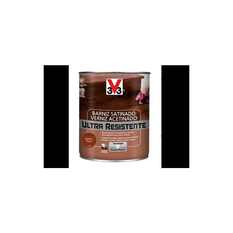 BARNIZ INT. ULTRA RESISTENTE SATIN. 750ML SAPELI