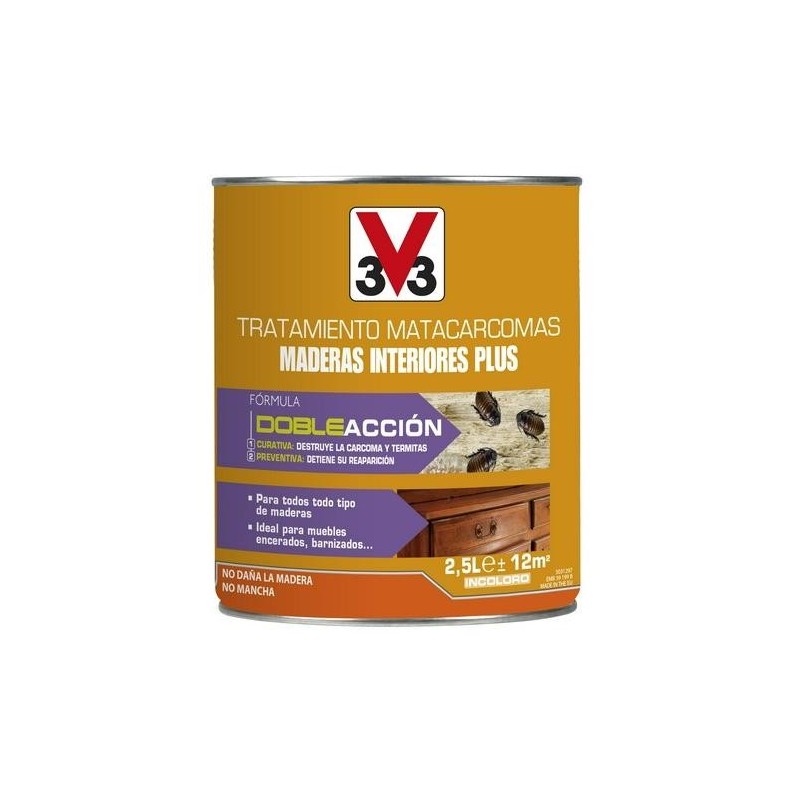MATACARCOMAS MADERAS INTERIOR PLUS 2,5L
