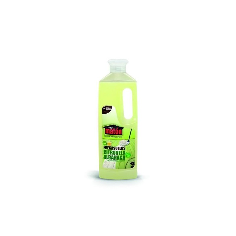 FREGASUELOS CITRONELA ALBAHACA 1L