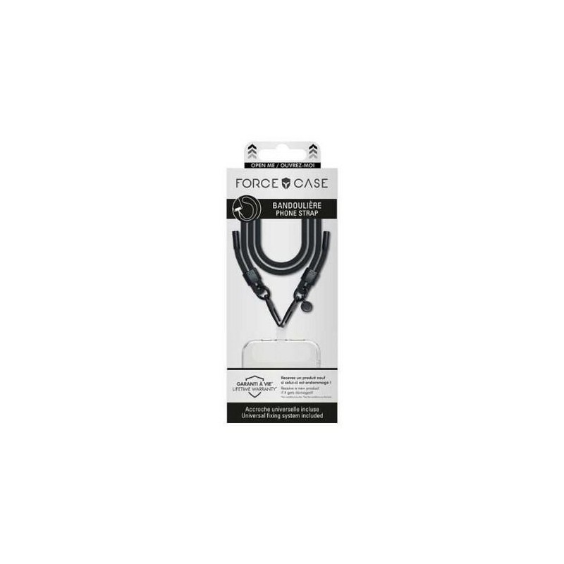 BANDOLERA UNIVERSAL MOVIL NEGRO 15MTS F151309