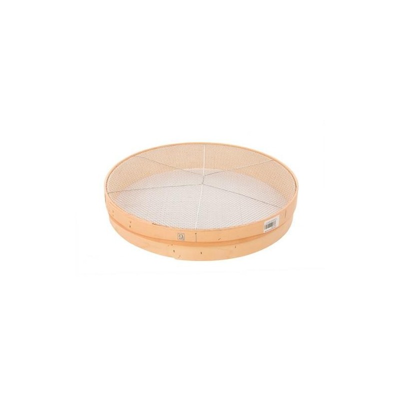 CRIBA OBRA MADERA REDONDA 50CM Nº4