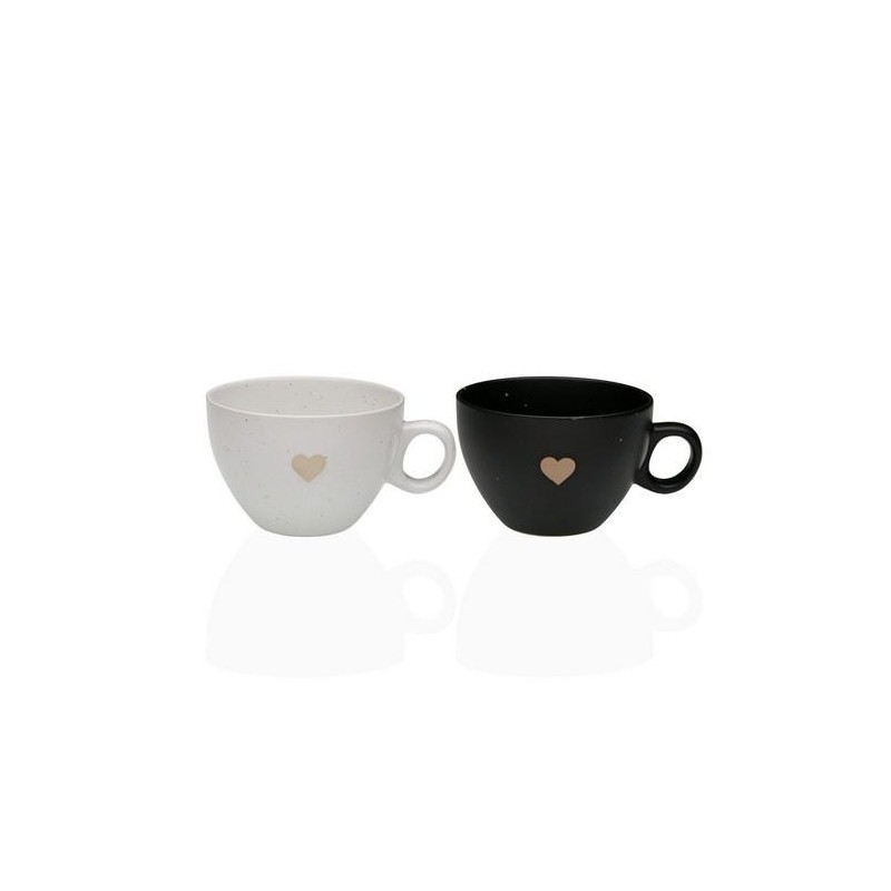 TAZA DESAYUNO ELLIS COLOR SURTIDO CORAZON 46ML