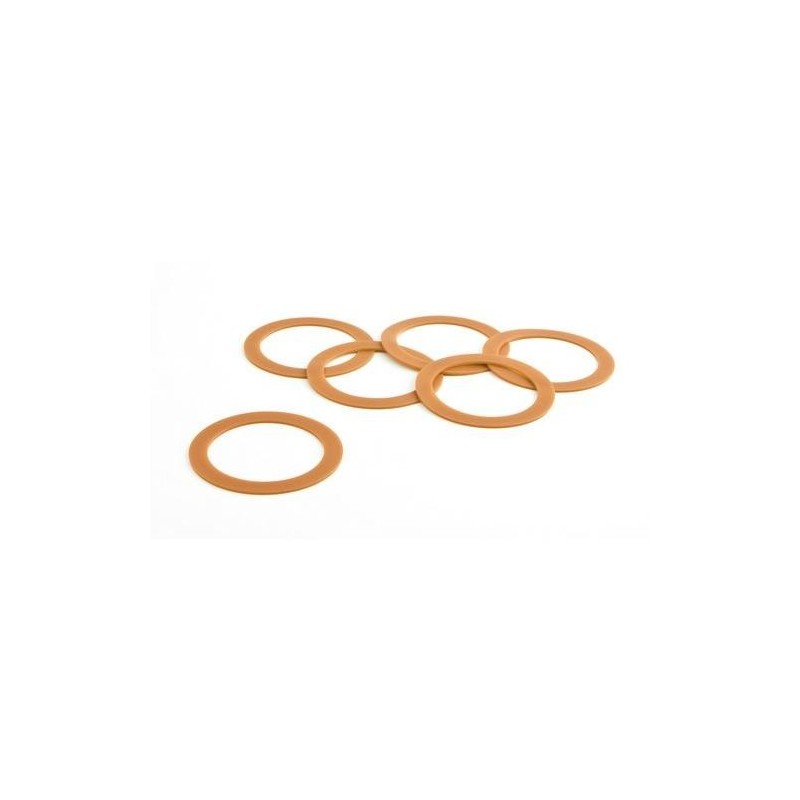 GOMA TARRO NARANJA 10CM (BOLSA-6)