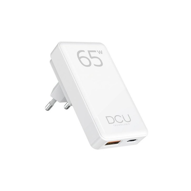 CARGADOR PLEGABLE USB-C PD 65W USB-A QC 3.0 18W