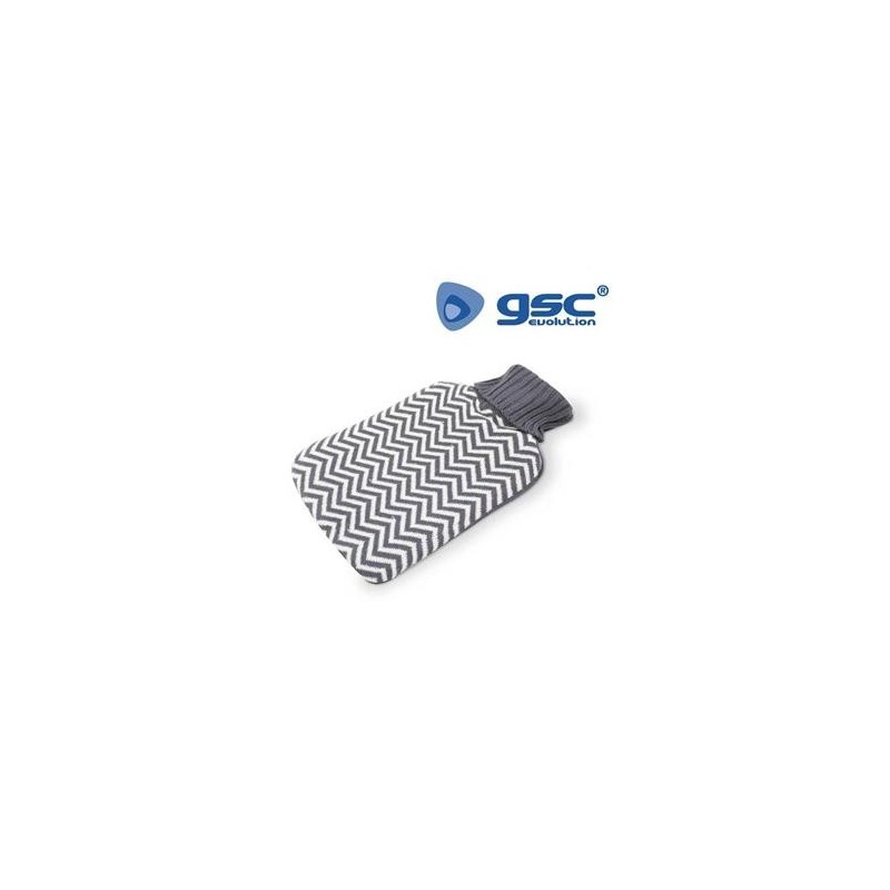 BOLSA DE AGUA CALIENTE 2L GRIS/BLANCO 400060000