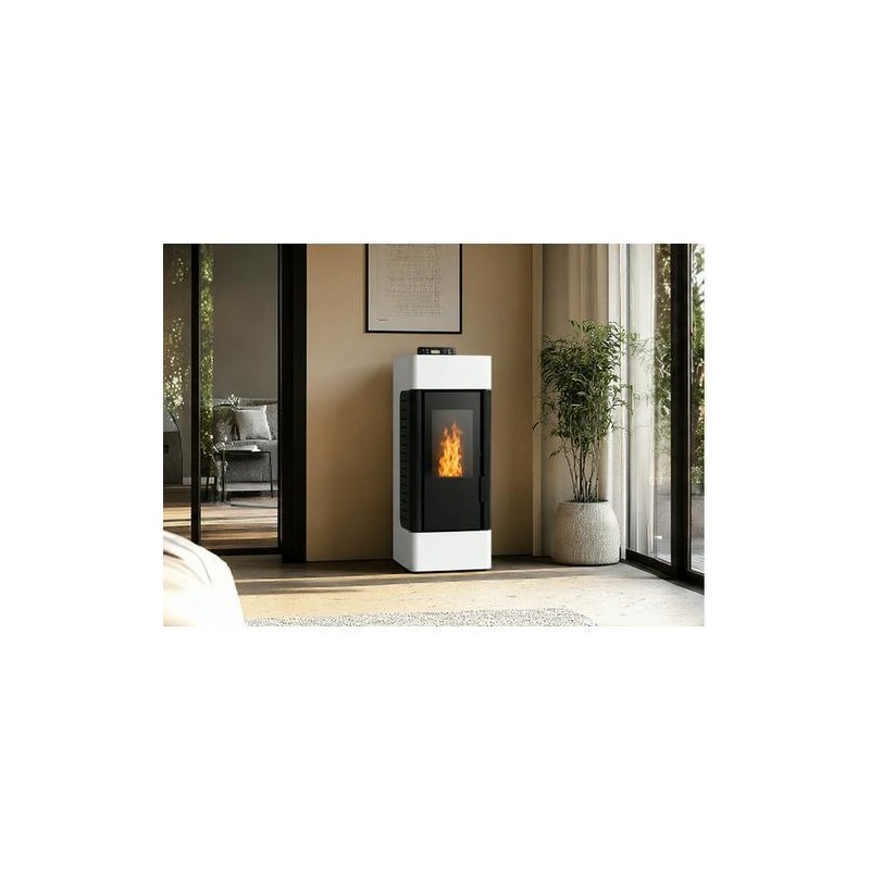 ESTUFA PELLETS XFS FIRESIDE NB-PG 6 KW BLANCO