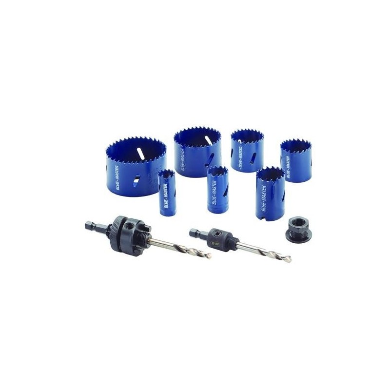 JUEGO CORONAS CB HSS 10PCS 20-68MM CB9570