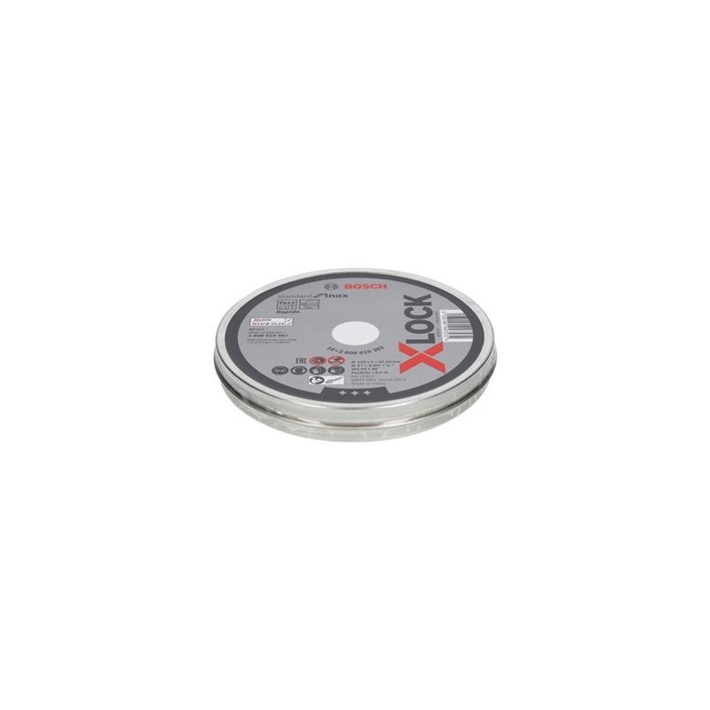 LATA DISCOS CORTE XLOCK INOX 125 MM.