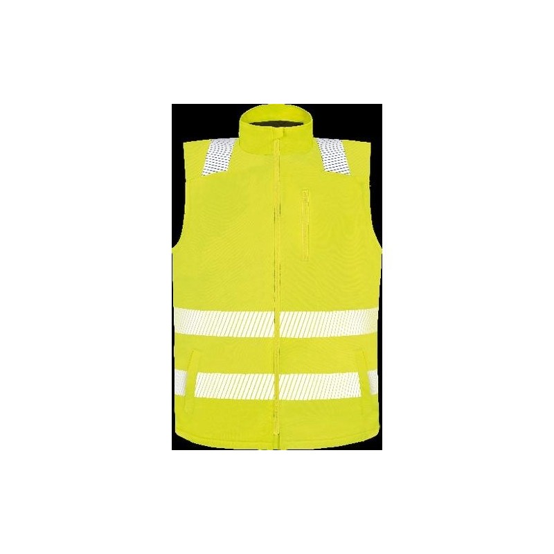 CHALECO ELITE A.V BICOLOR CHA3080-AF/AM T-L