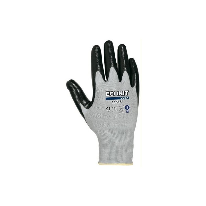 GUANTE ECO-NIT NEGRO T-10 B115151 PAR