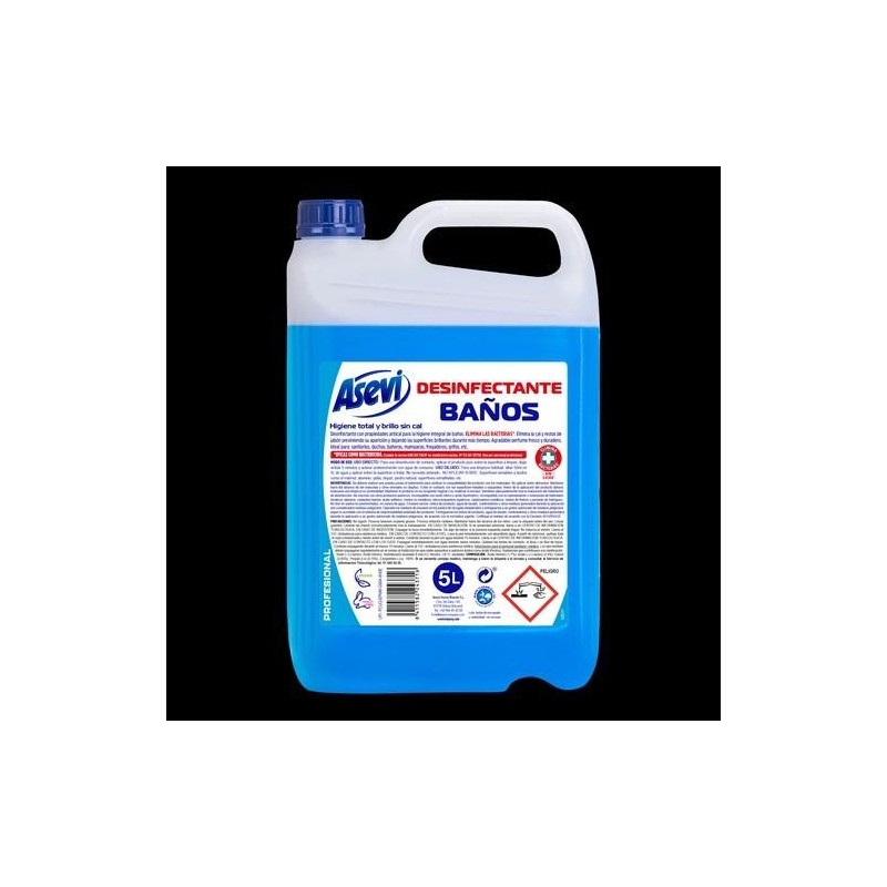 LIMPIADOR DESINFECTANTE BAÑOS GERPOSTAR 5L 24371