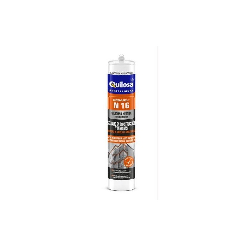 SILICONA ORBASIL N16 NEUTRA 300 ML. BLANCAS