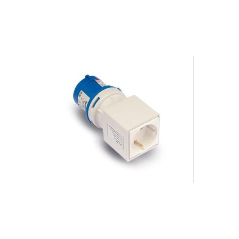 ADAPTADOR CLAVIJA 2P T BASE 2P TTL13910