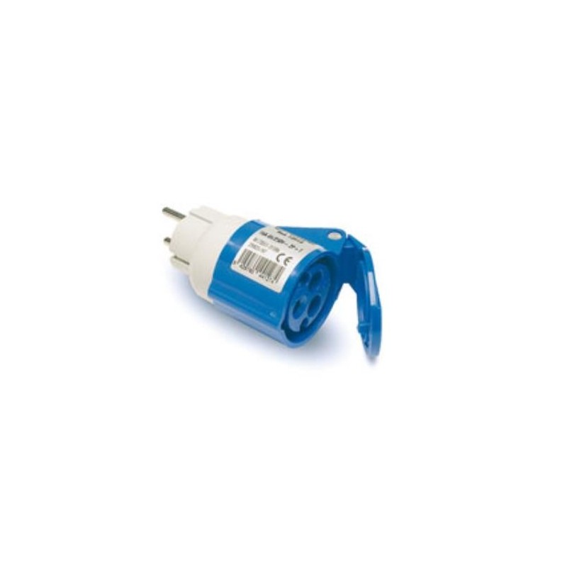 ADAPTADOR CLAVIJA 2P TTL BASE 2P T13912