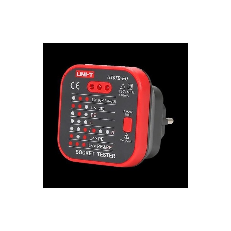 COMPROBADOR DE ENCHUFES UT07B-EU 10229