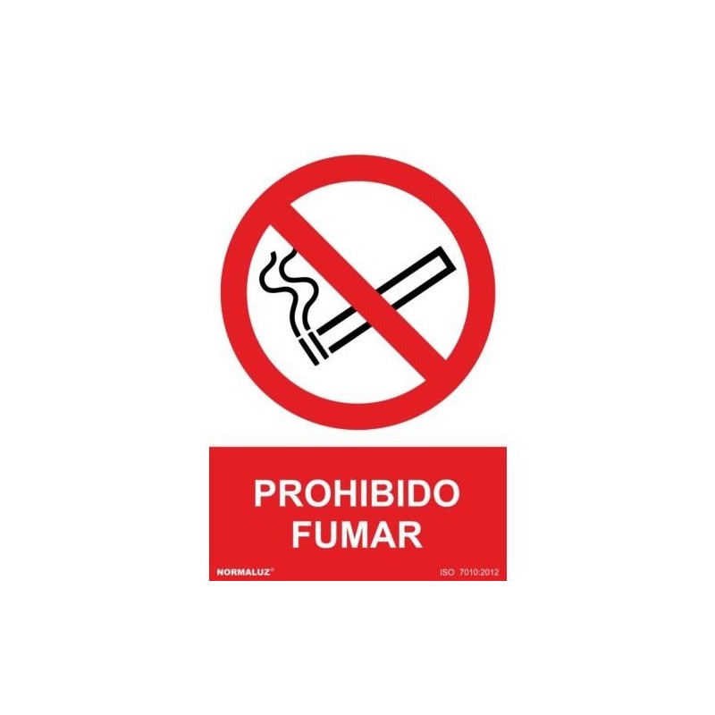 SEÑAL PROHIBIDO FUMAR